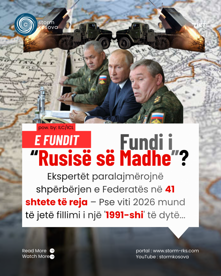 Rusia, Shpërbërja, Timothy Ash, ILC Kosovo, Storm RKS, NATO 2029, Post-Russia, Kolapsi Ekonomik