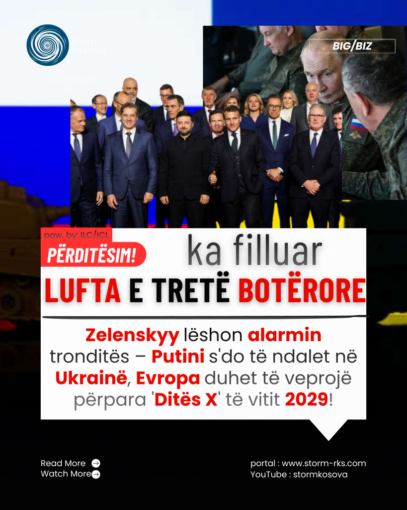 Zelenskyy akuzon Putinin për fillimin e Luftës së Tretë Botërore | Analizë ILC